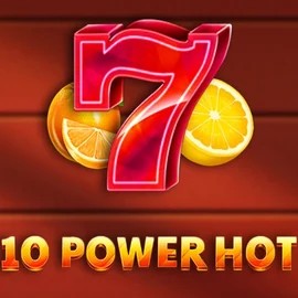 10 Power Hot game by Amusnet Interactive – logo hosted on SpinoGambino Casino