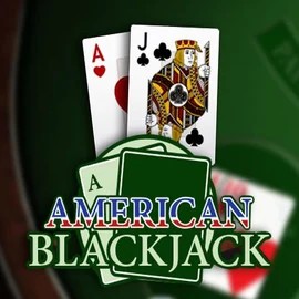 American Blackjack slot logo by Habanero at SpinoGambino Casino