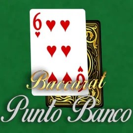 Baccarat - Punto Banco online game logo by Red Tiger Gaming on spinoogambino.es