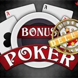 Bonus Poker Deluxe - 3 Hands logo by RTG (Reel Time Gaming) SpinoGambino Casino